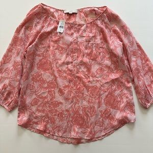 NWT Ann Taylor Loft blouse, size medium